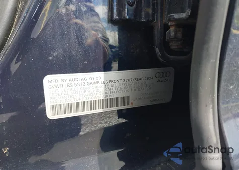 2010 Audi A6 3.0 Premium из США, поврежденный, VIN WAUFGAFB5AN014076